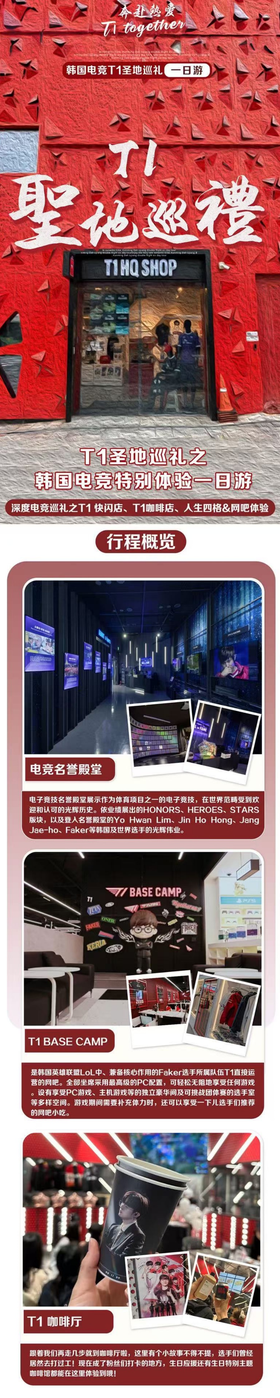 韩国电竞（T1）一日游
